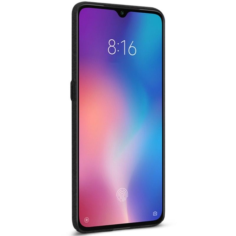 Hoesje voor Xiaomi Mi 9 Donkerblauw Zwart Imak