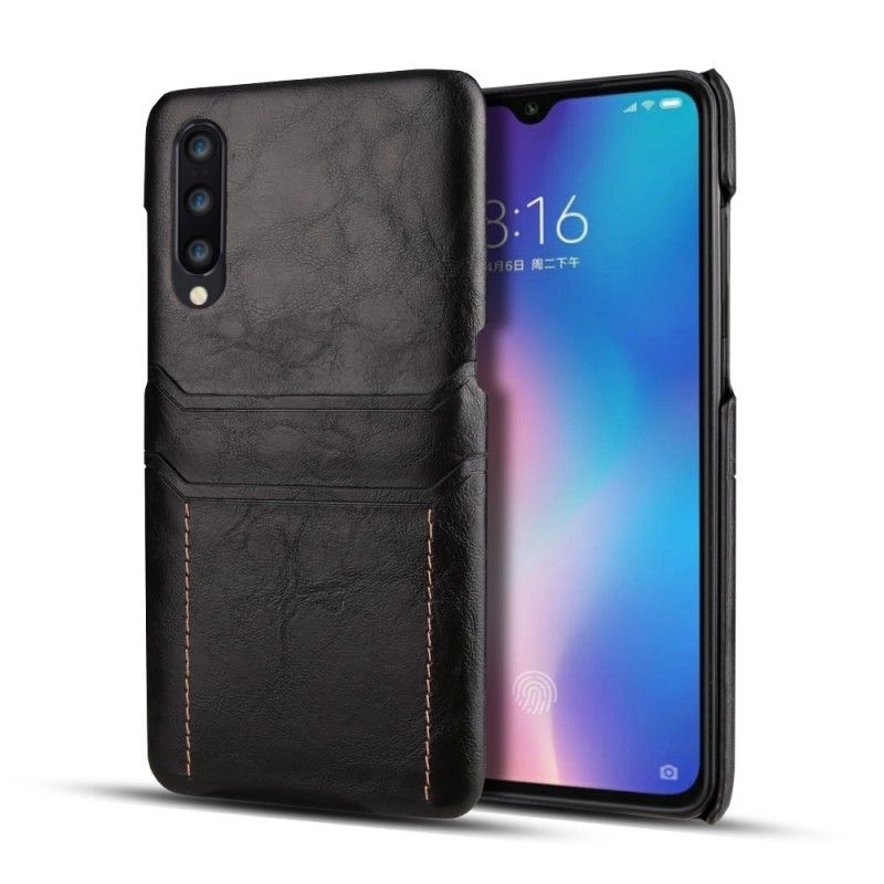 Hoesje voor Xiaomi Mi 9 Dubbele Kaarthouder