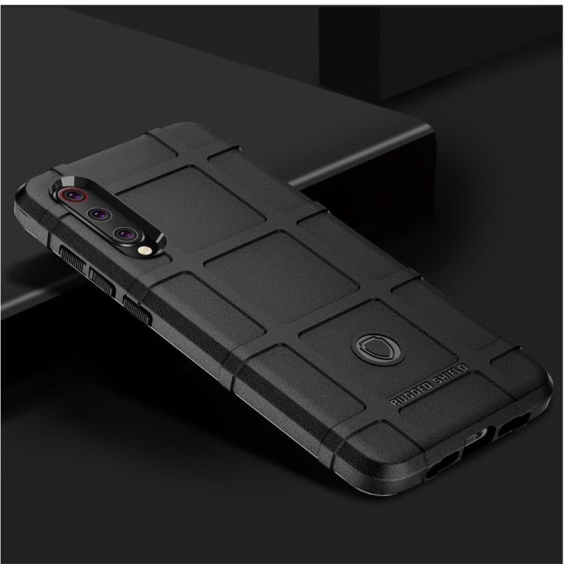 Hoesje voor Xiaomi Mi 9 Groen Zwart Robuust Schild