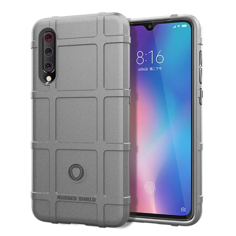 Hoesje voor Xiaomi Mi 9 Groen Zwart Robuust Schild