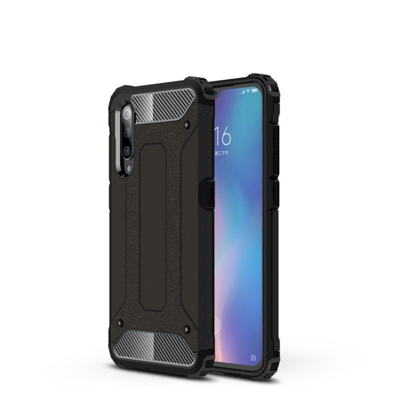 Hoesje voor Xiaomi Mi 9 Wit Zwart Overlevende