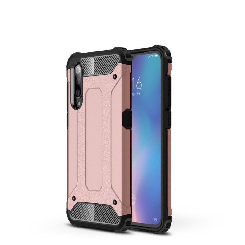 Hoesje voor Xiaomi Mi 9 Wit Zwart Overlevende