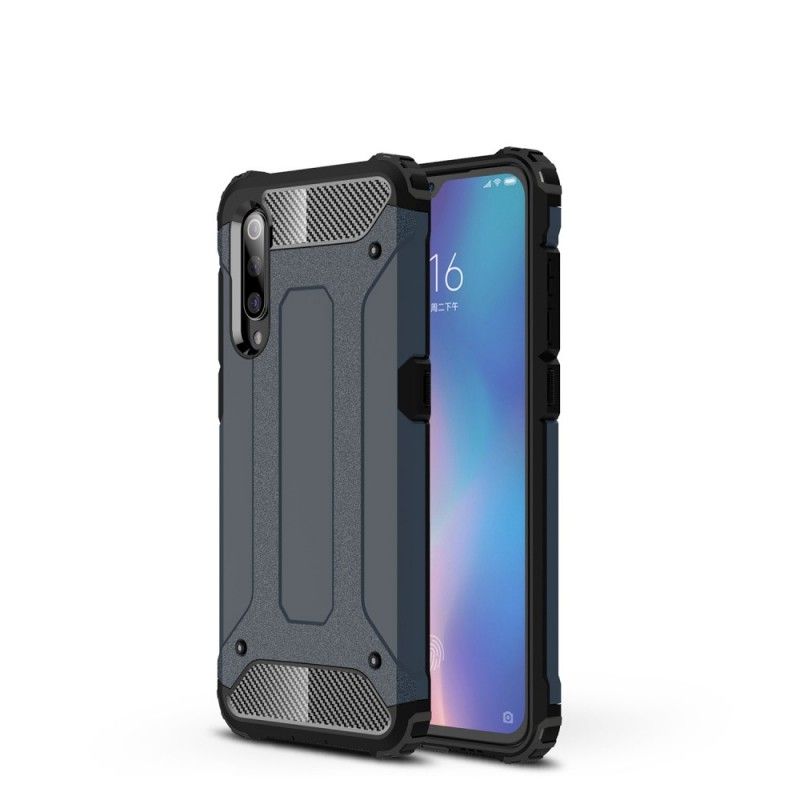 Hoesje voor Xiaomi Mi 9 Wit Zwart Overlevende