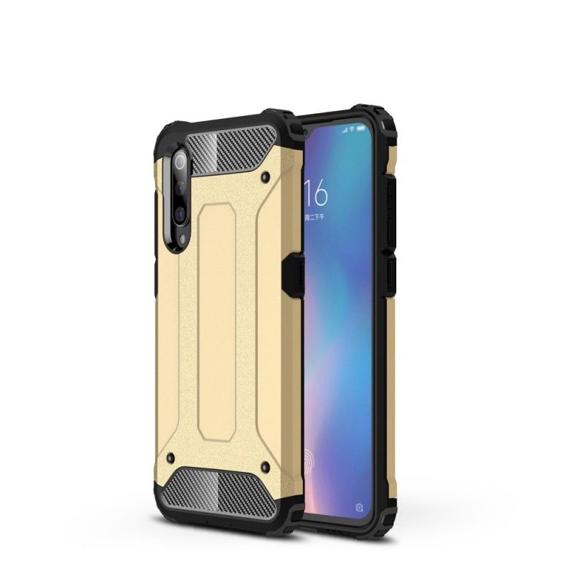 Hoesje voor Xiaomi Mi 9 Wit Zwart Overlevende