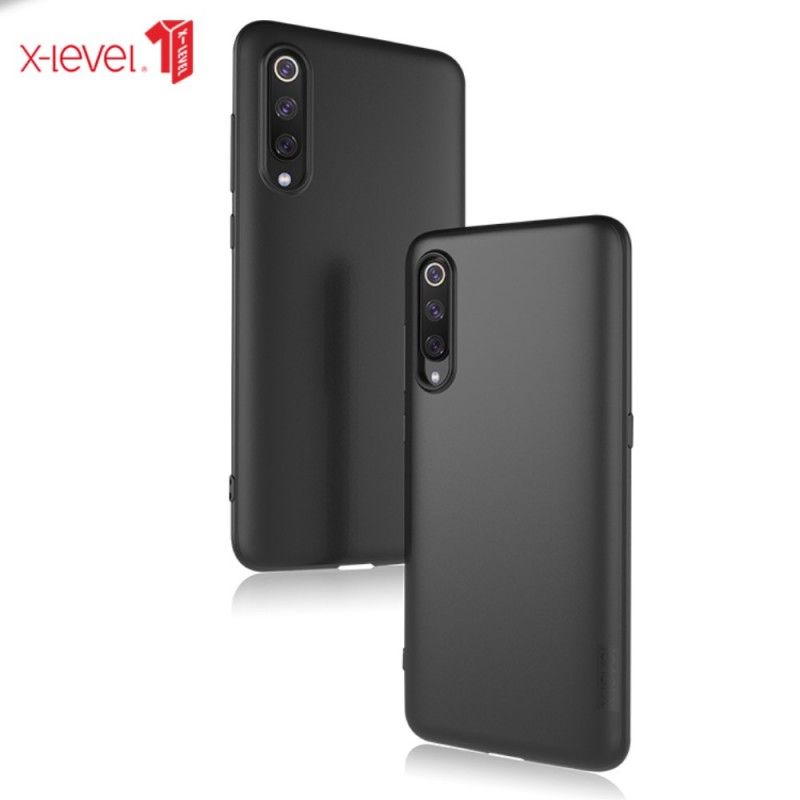 Hoesje Xiaomi Mi 9 Paars Zwart Serie Beschermers