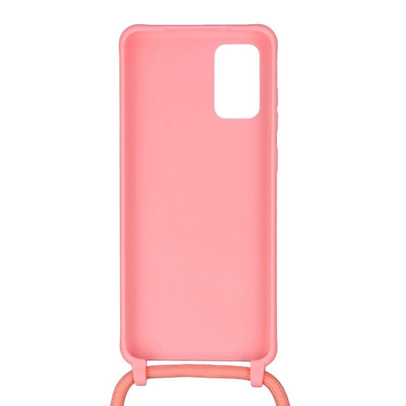 Case Samsung Galaxy S20 Plus / S20 Plus 5 G Siliconen En Koord