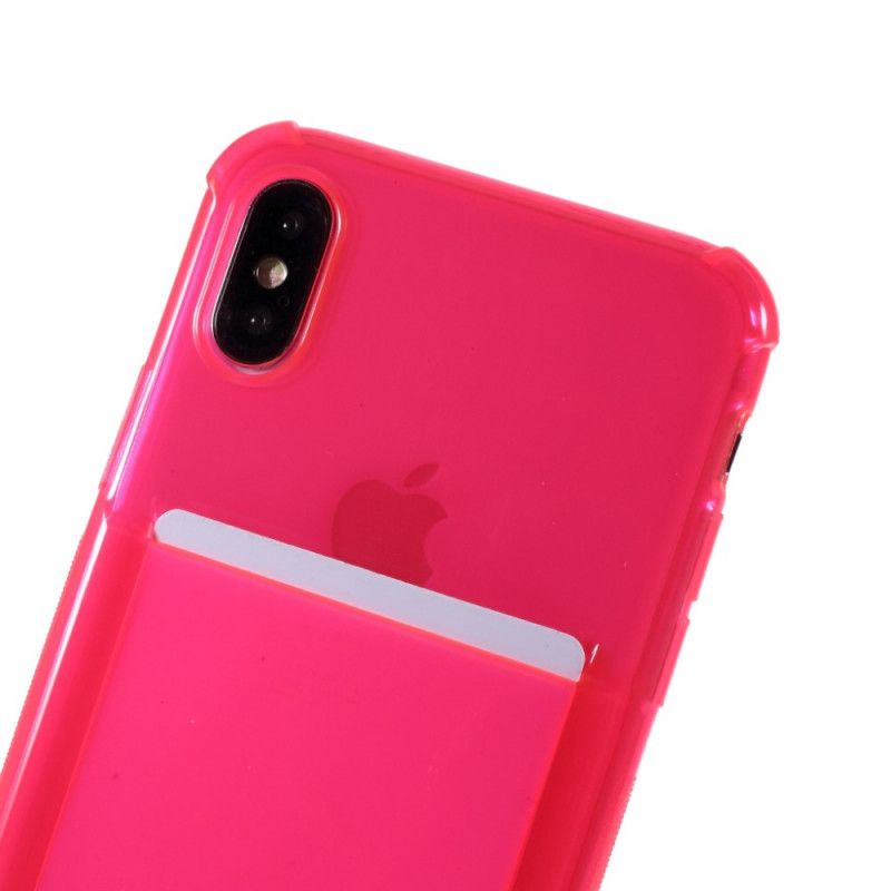 Iphone X / Xs-Hoesje Met Trekkoord En Kaarthouder