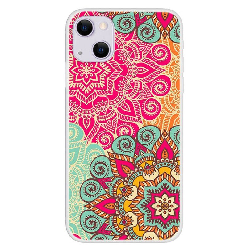 Cover Hoesje iPhone 13 Mini Telefoonhoesje Mandala-trend