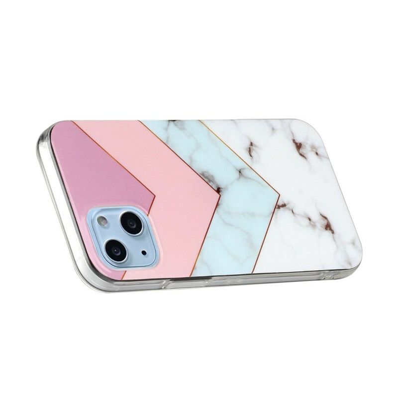 Cover Hoesje iPhone 13 Mini Telefoonhoesje Marmer Variatie