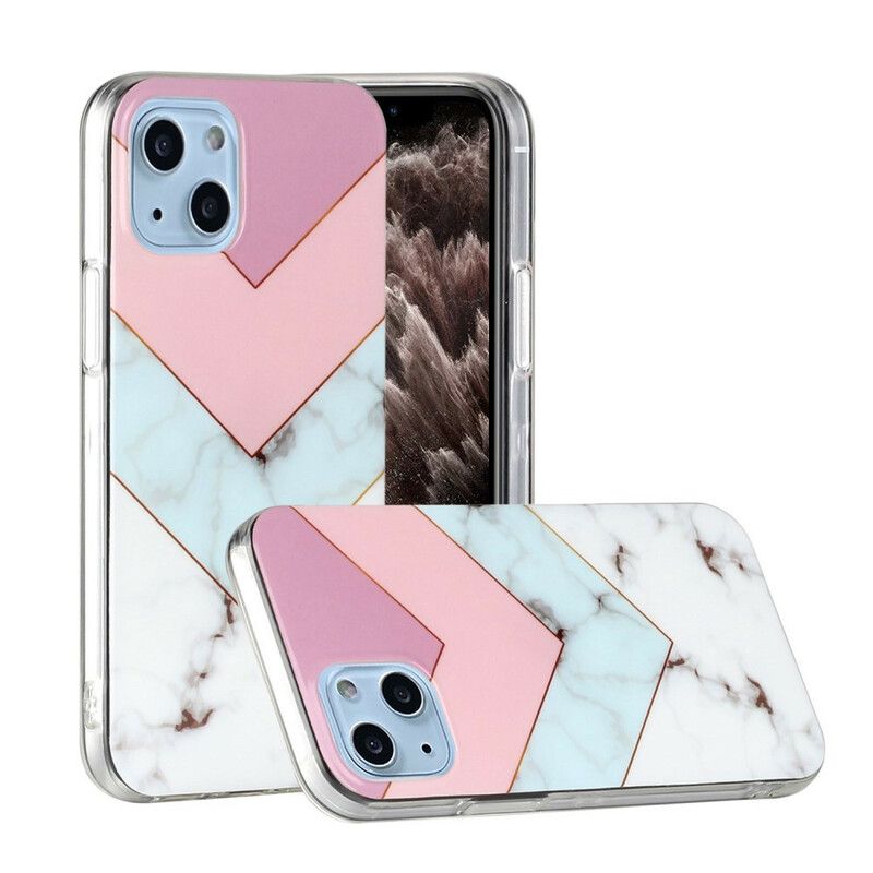 Cover Hoesje iPhone 13 Mini Telefoonhoesje Marmer Variatie