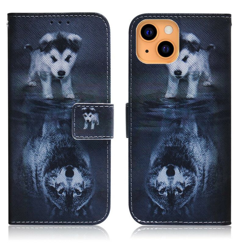 Folio-hoesje iPhone 13 Mini Ernesto De Wolf