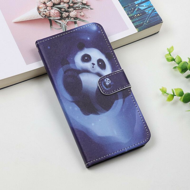 Folio-hoesje iPhone 13 Mini Telefoonhoesje Panda Space