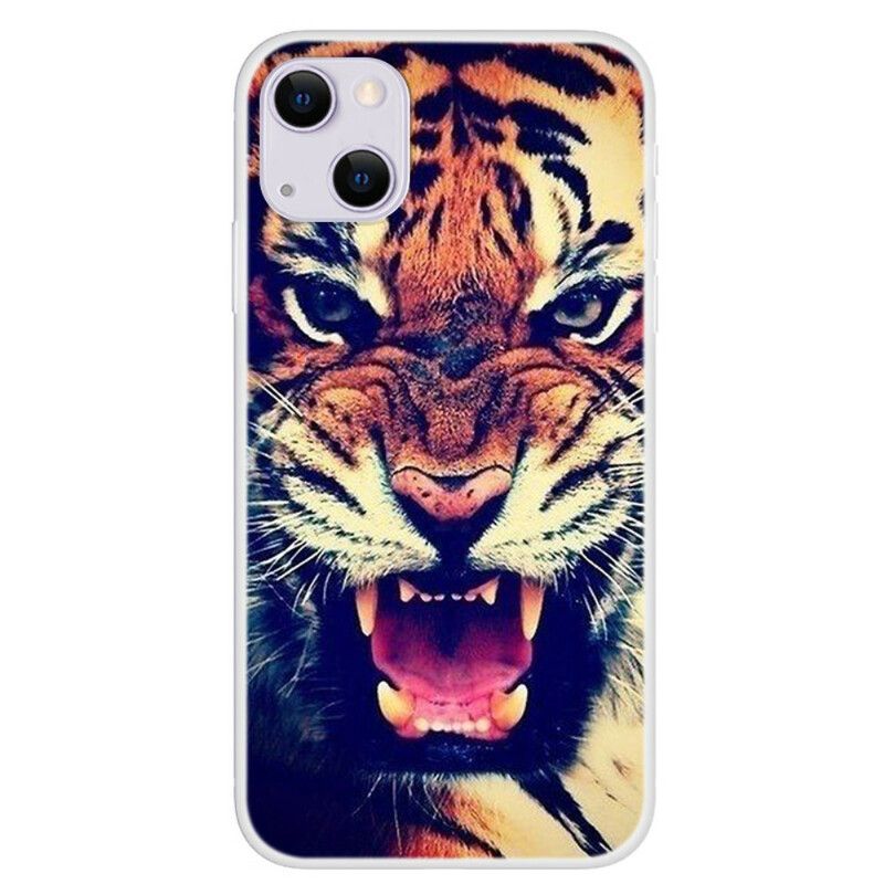 Hoesje iPhone 13 Mini Voorste Tijger