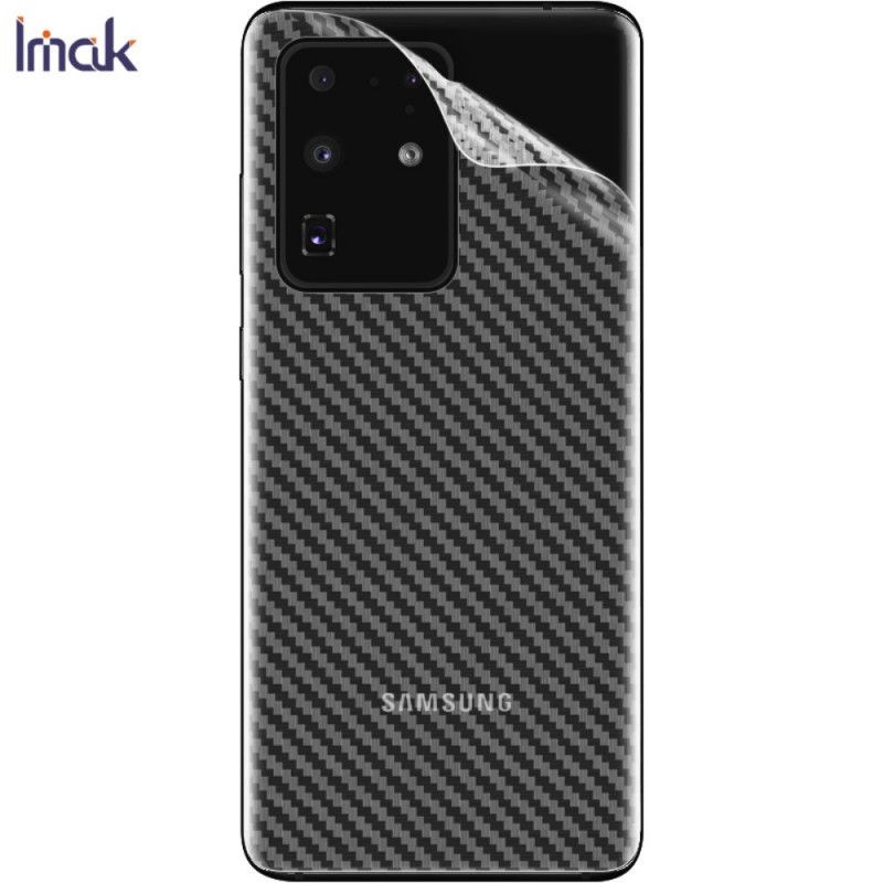 Achterfolie Samsung Galaxy S20 Ultra Carbon Imak Stijl
