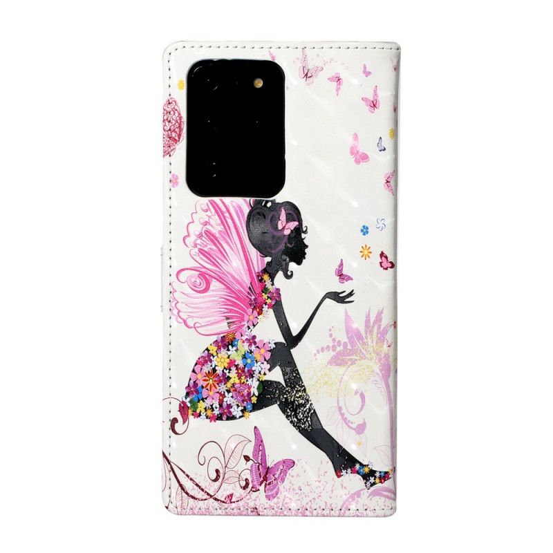 Cover Folio-hoesje Samsung Galaxy S20 Ultra Telefoonhoesje Magische Fee