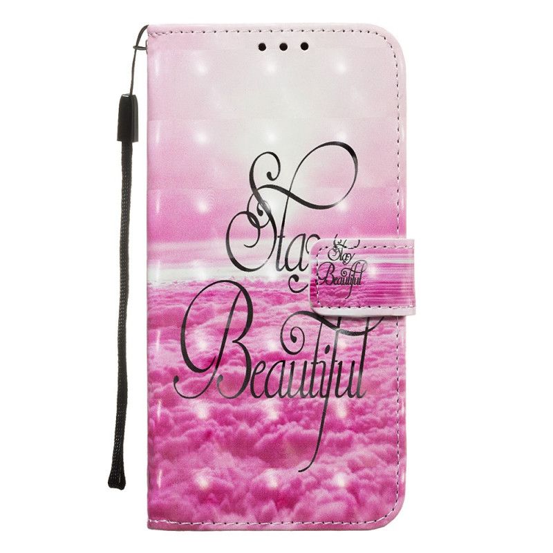 Flip Case Leren Samsung Galaxy S20 Ultra Blijf Mooi