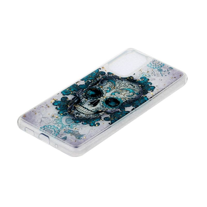 Hoesje Samsung Galaxy S20 Ultra Blauwe Schedel