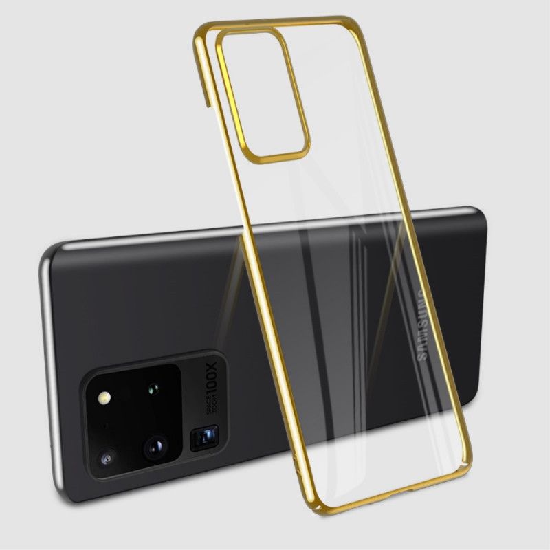 Hoesje Samsung Galaxy S20 Ultra Goud Zwart Dageraadserie
