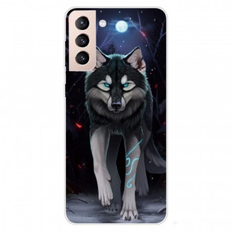 Hoesje voor Samsung Galaxy S22 5G Koninklijke Wolf