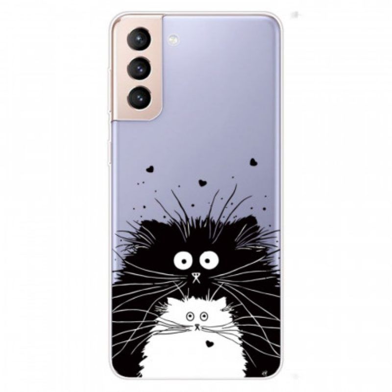 Telefoonhoesje voor Samsung Galaxy S22 5G Kijk Naar De Katten