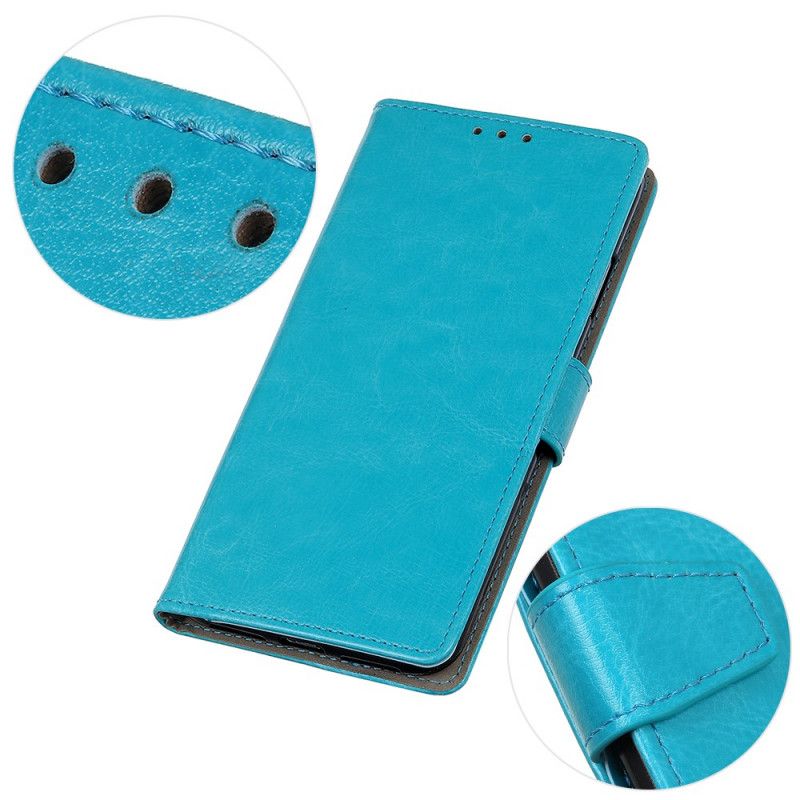 Cover Folio-hoesje ThinQ LG G8S ThinQ Zwart Telefoonhoesje Licht Glanzend Leereffect