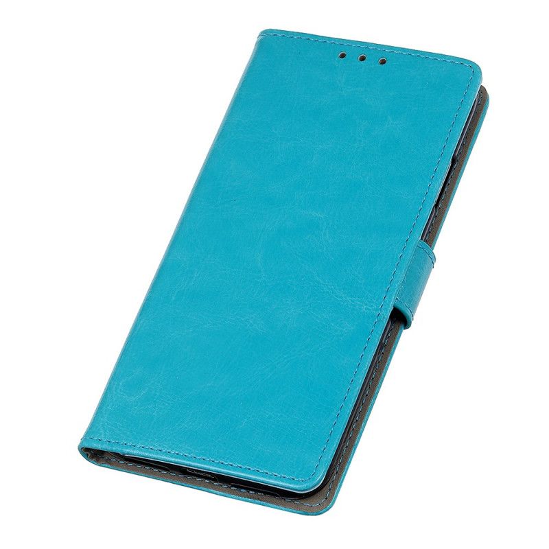 Cover Folio-hoesje ThinQ LG G8S ThinQ Zwart Telefoonhoesje Licht Glanzend Leereffect