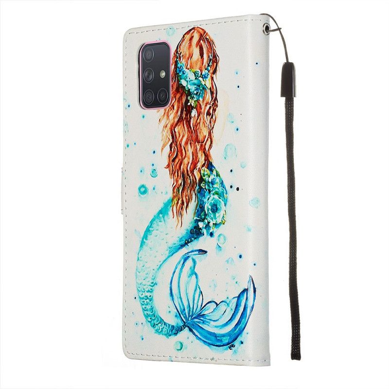 Bescherming Hoesje Samsung Galaxy A71 Telefoonhoesje Zeemeermin Dagdromen