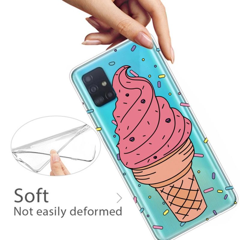 Case Hoesje Samsung Galaxy A71 Telefoonhoesje Ijs