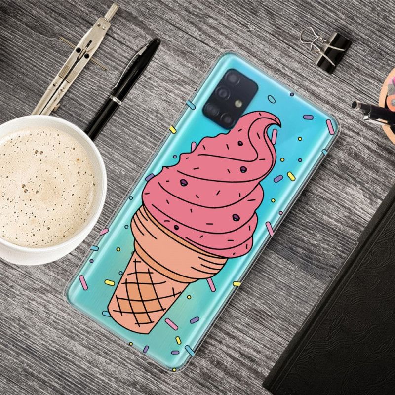 Case Hoesje Samsung Galaxy A71 Telefoonhoesje Ijs