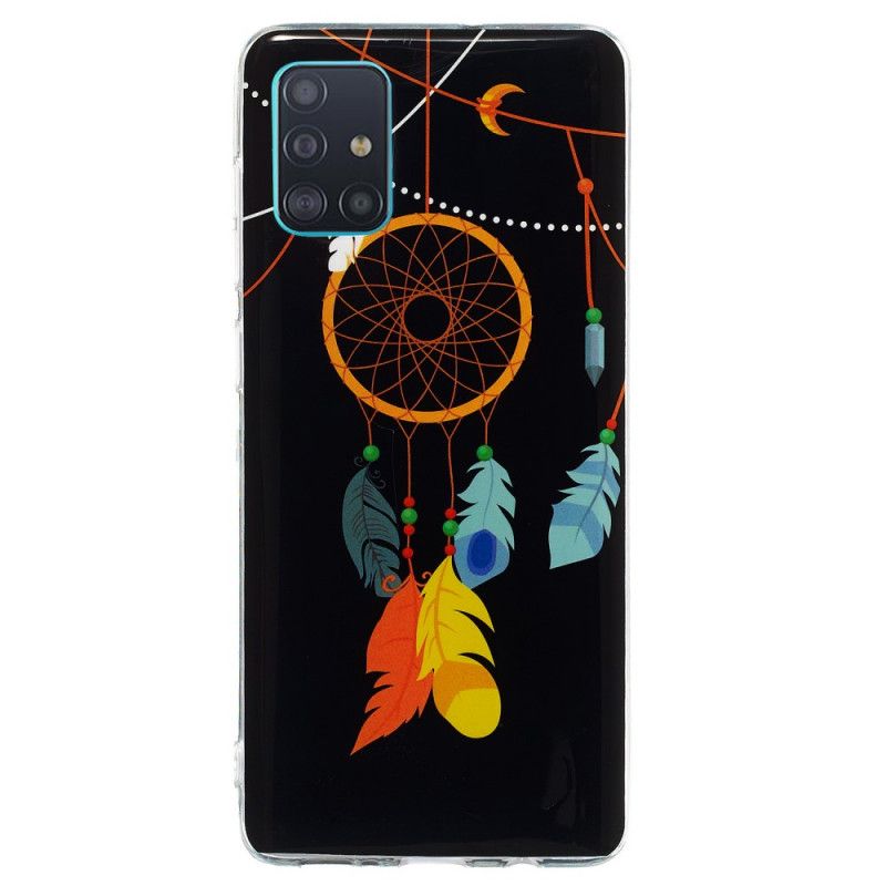 Case Hoesje Samsung Galaxy A71 Telefoonhoesje Unieke Fluorescerende Dromenvanger