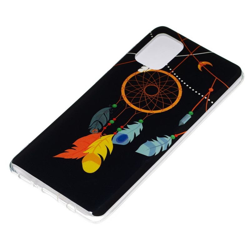 Case Hoesje Samsung Galaxy A71 Telefoonhoesje Unieke Fluorescerende Dromenvanger