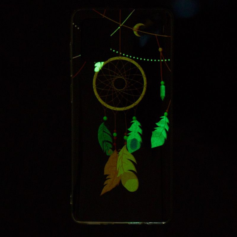 Case Hoesje Samsung Galaxy A71 Telefoonhoesje Unieke Fluorescerende Dromenvanger