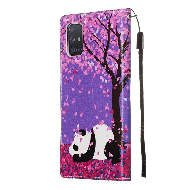 Flip Case Leren Samsung Galaxy A71 Chinese Boompanda