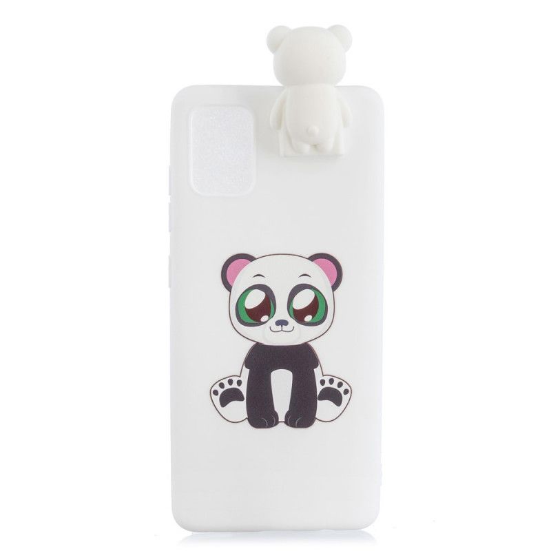 Hoesje voor Samsung Galaxy A71 3D-Panda Handsfree Ondersteuning