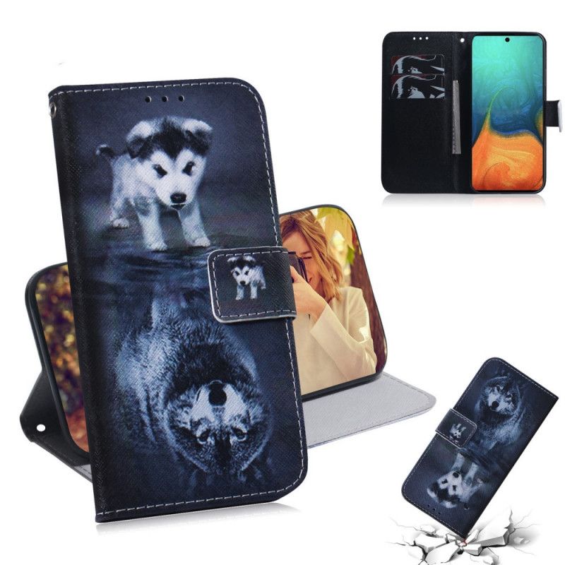 Leren Hoesje Samsung Galaxy A71 Ernesto De Wolf