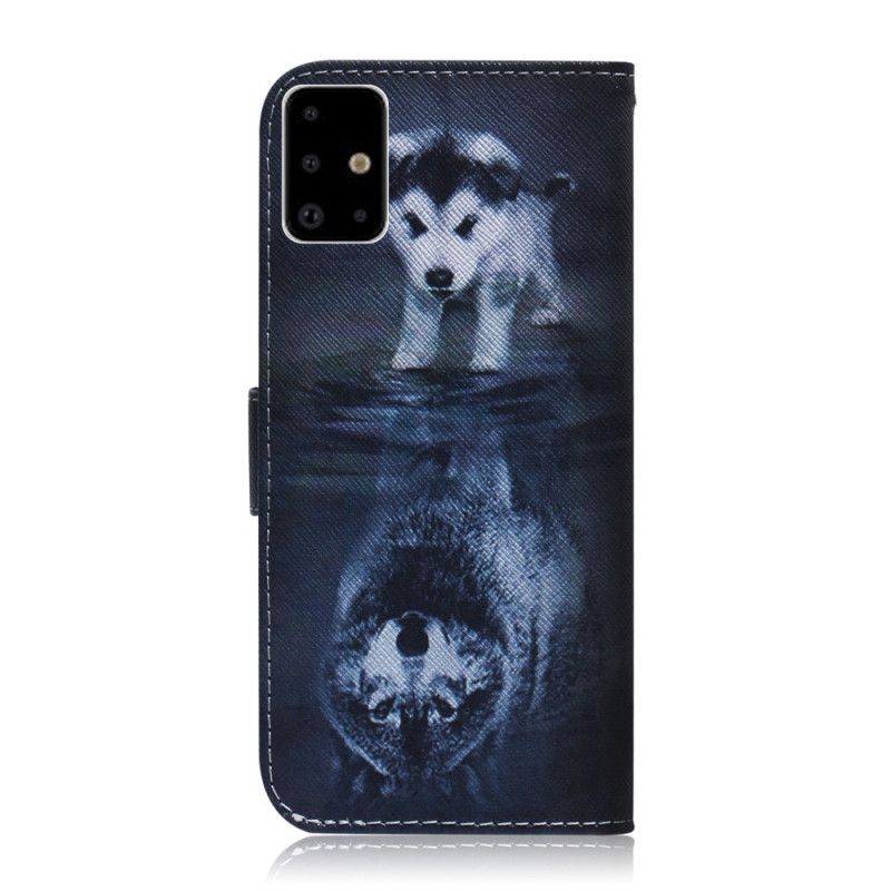 Leren Hoesje Samsung Galaxy A71 Ernesto De Wolf