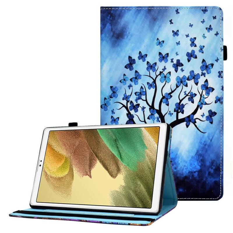 Cover Samsung Galaxy Tab A7 Lite Vlinders Variaties Bescherming Hoesje