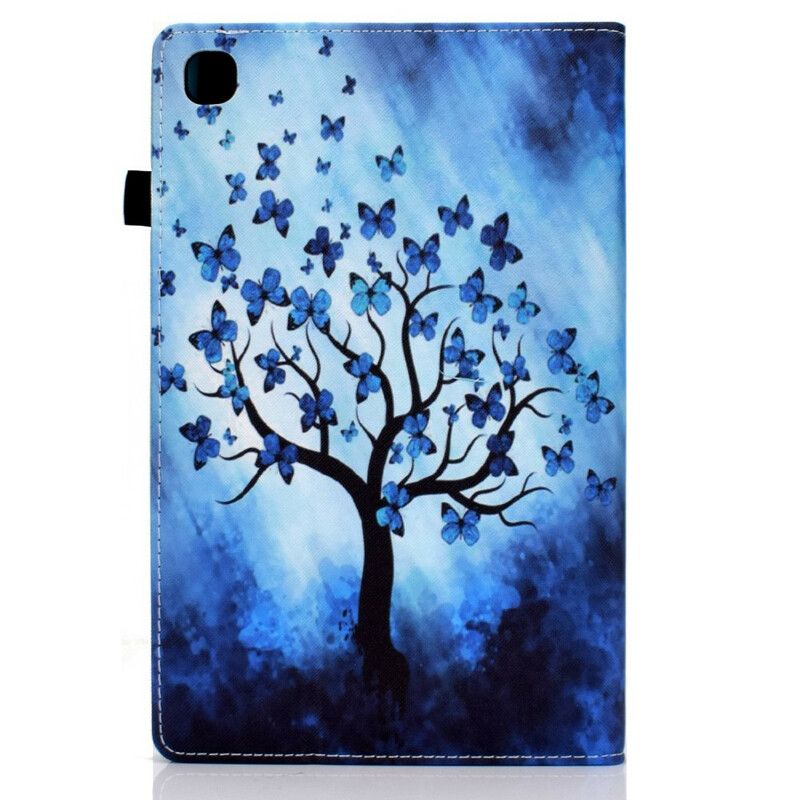 Cover Samsung Galaxy Tab A7 Lite Vlinders Variaties Bescherming Hoesje