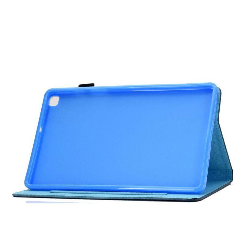 Flip Case Leren Samsung Galaxy Tab A7 Lite Chique Giraf