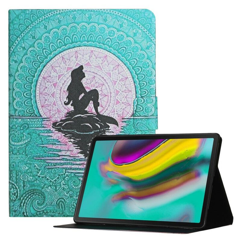 Folio-hoesje Samsung Galaxy Tab A7 Lite Zeemeermin Mandala