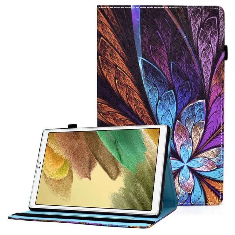 Hoesje Case Samsung Galaxy Tab A7 Lite Telefoonhoesje Abstracte Bloem