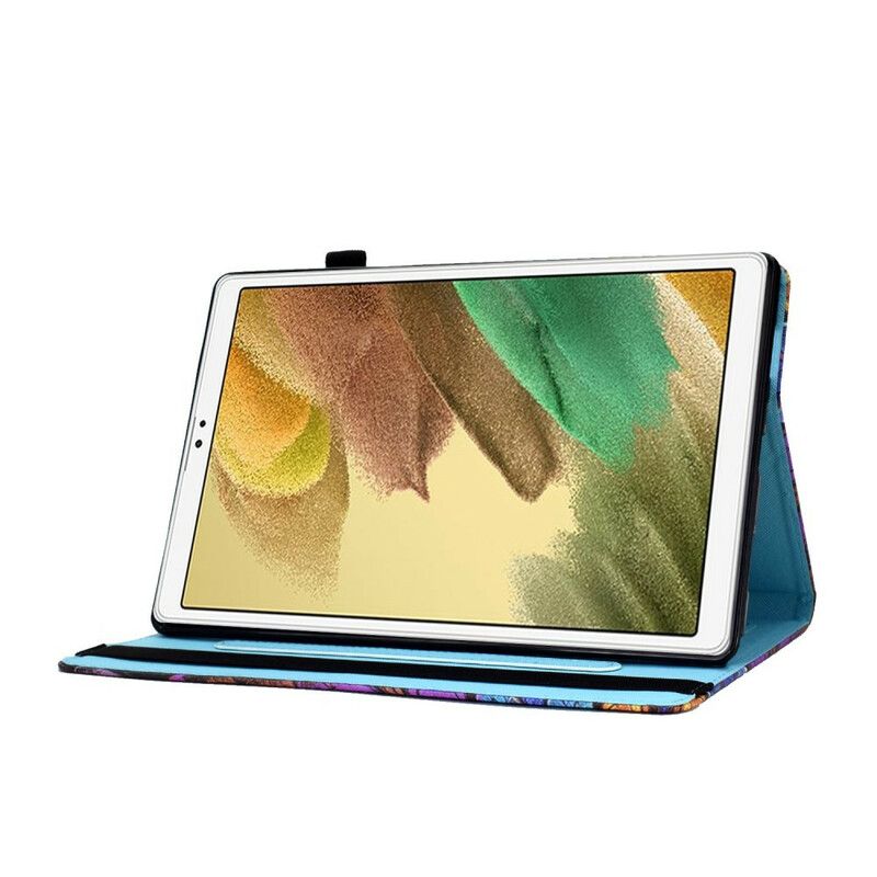 Hoesje Case Samsung Galaxy Tab A7 Lite Telefoonhoesje Abstracte Bloem