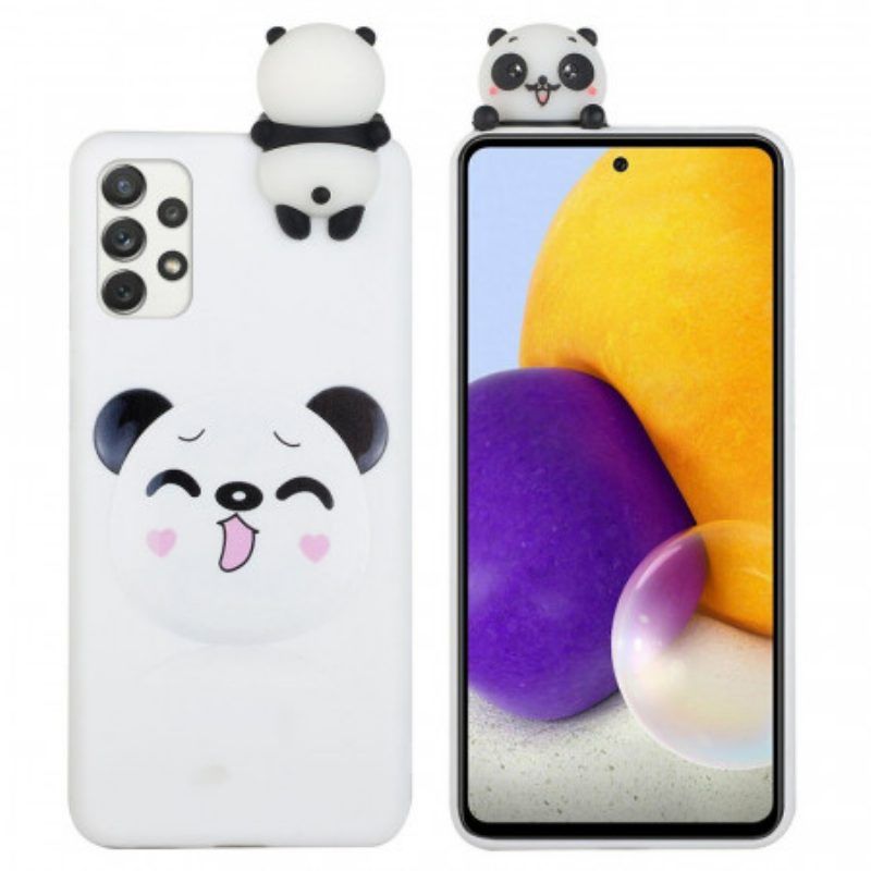 Hoesje voor Samsung Galaxy A53 5G Pandaplezier 3d