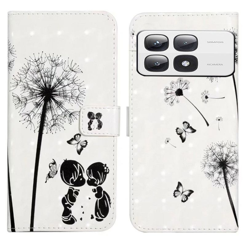 Bescherming Hoesje Xiaomi 14t Pro Kinderen En Paardenbloem