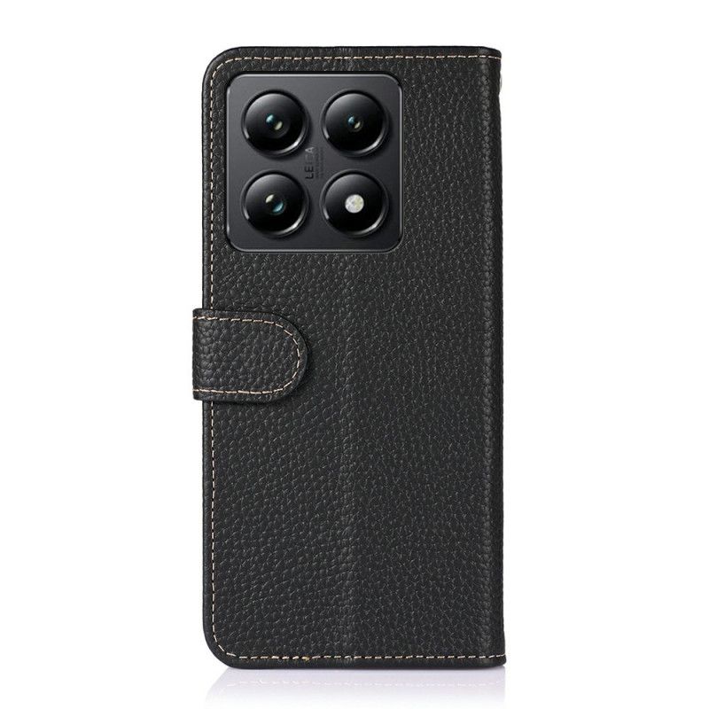 Flip Case Leren Xiaomi 14t Pro Khazneh Leer