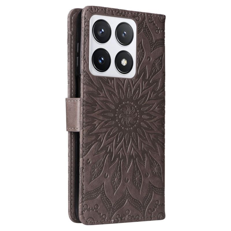 Folio-hoesje Xiaomi 14t Pro Mandala Met Bandje