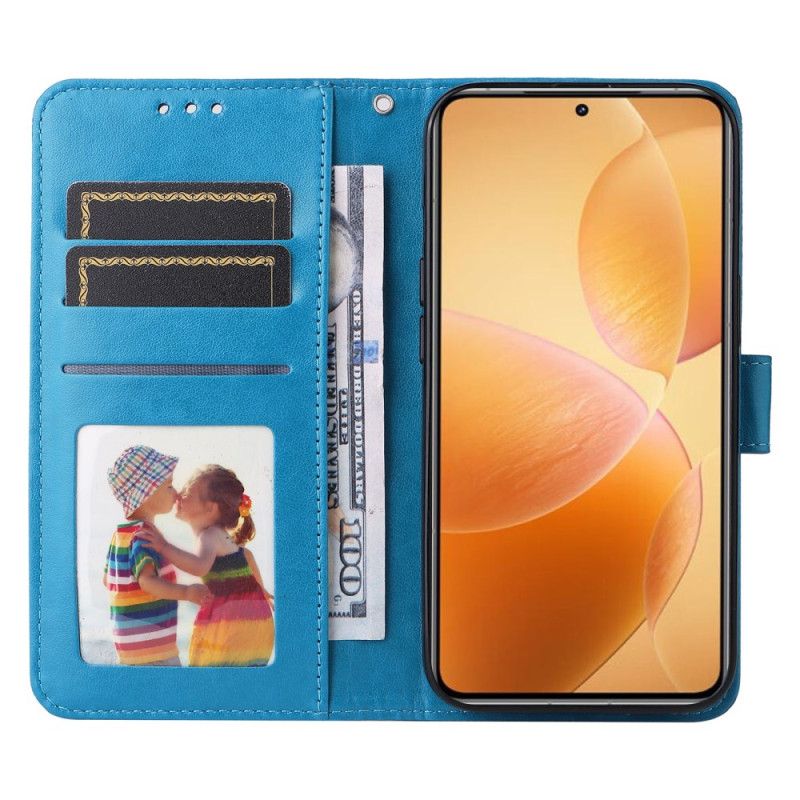 Folio-hoesje Xiaomi 14t Pro Mandalapatroon Met Riempje