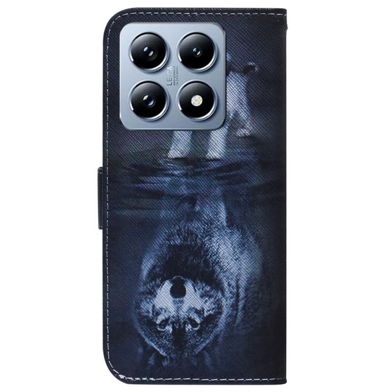 Folio-hoesje Xiaomi 14t Pro Telefoonhoesje Puppydroom