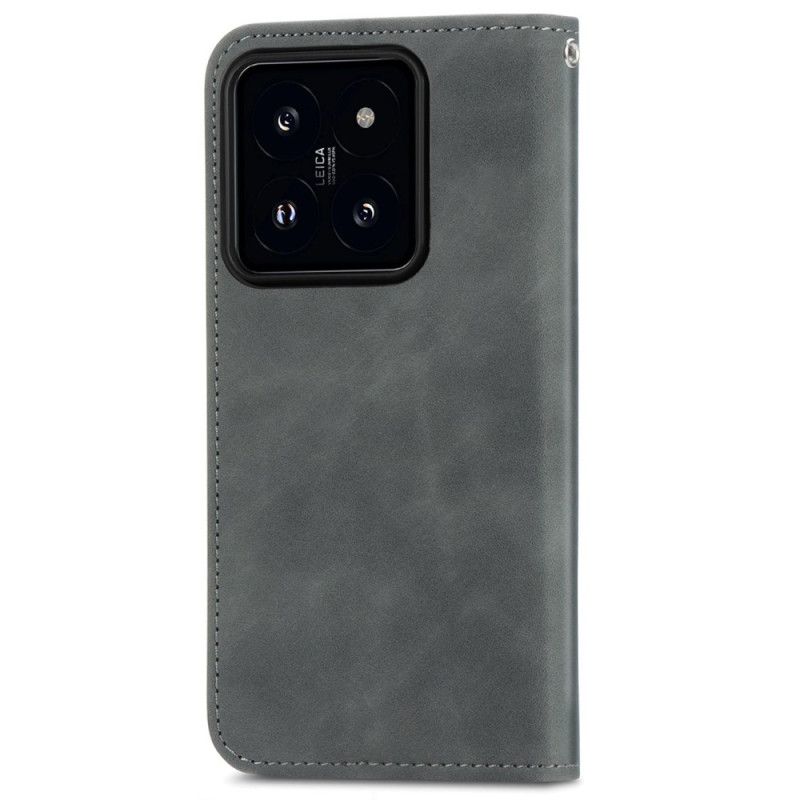 Folio-hoesje Xiaomi 14t Pro Zachte Textuur