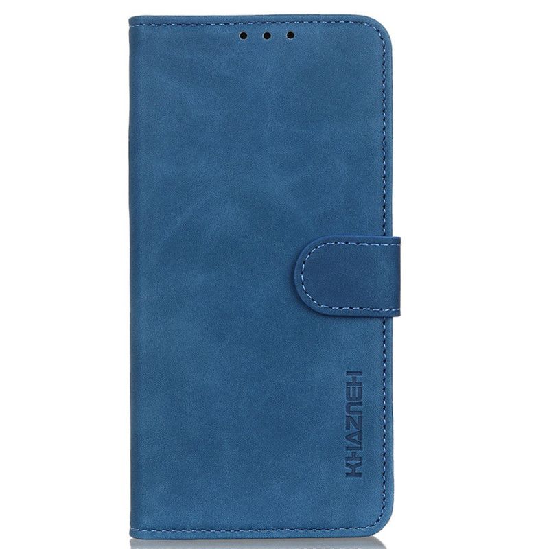 Leren Hoesje Xiaomi 14t Pro Khazneh Suède Stijl